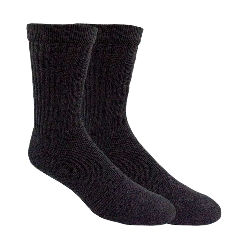2 Pair Men's Sport Mid Calf Crew