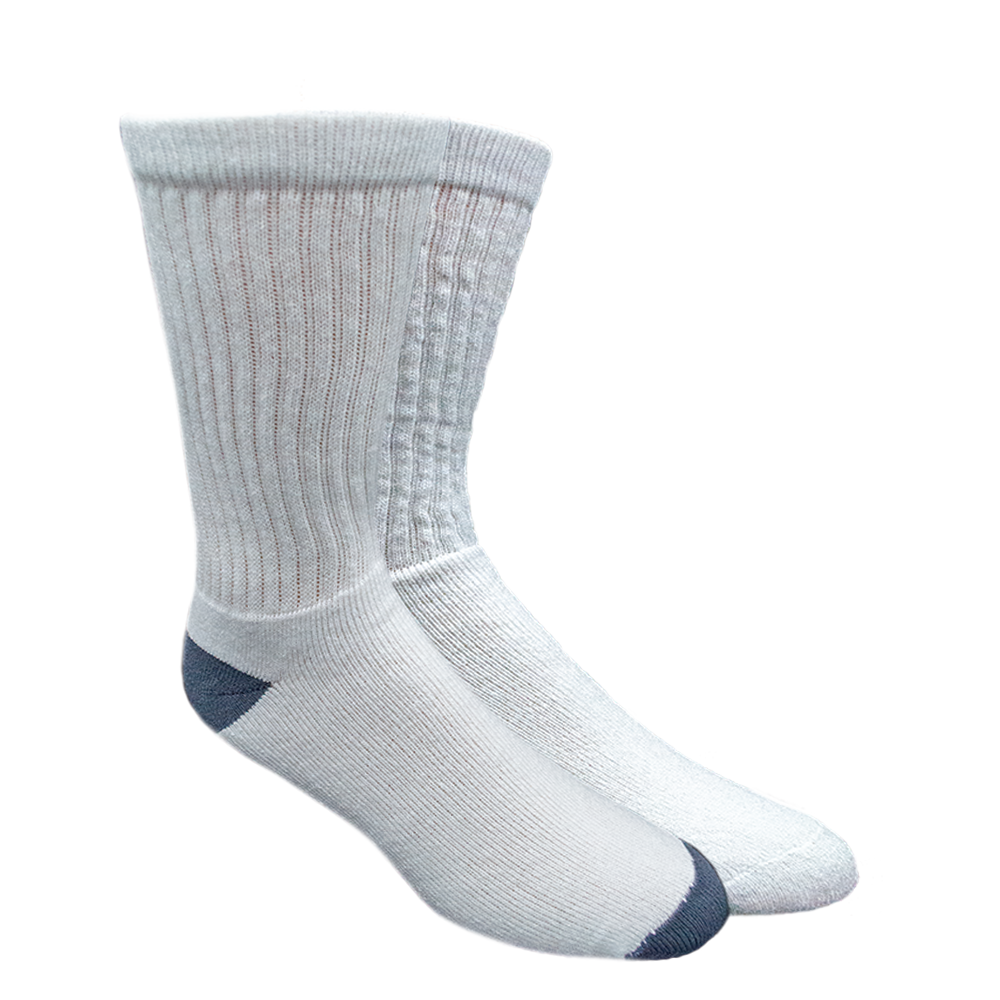 2 Pair Men's Sport Mid Calf Crew