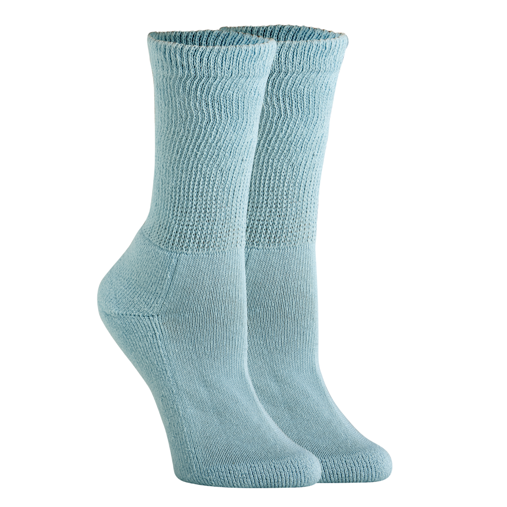 2 Pair Women's Circulatory - Diabetic Crew Socks