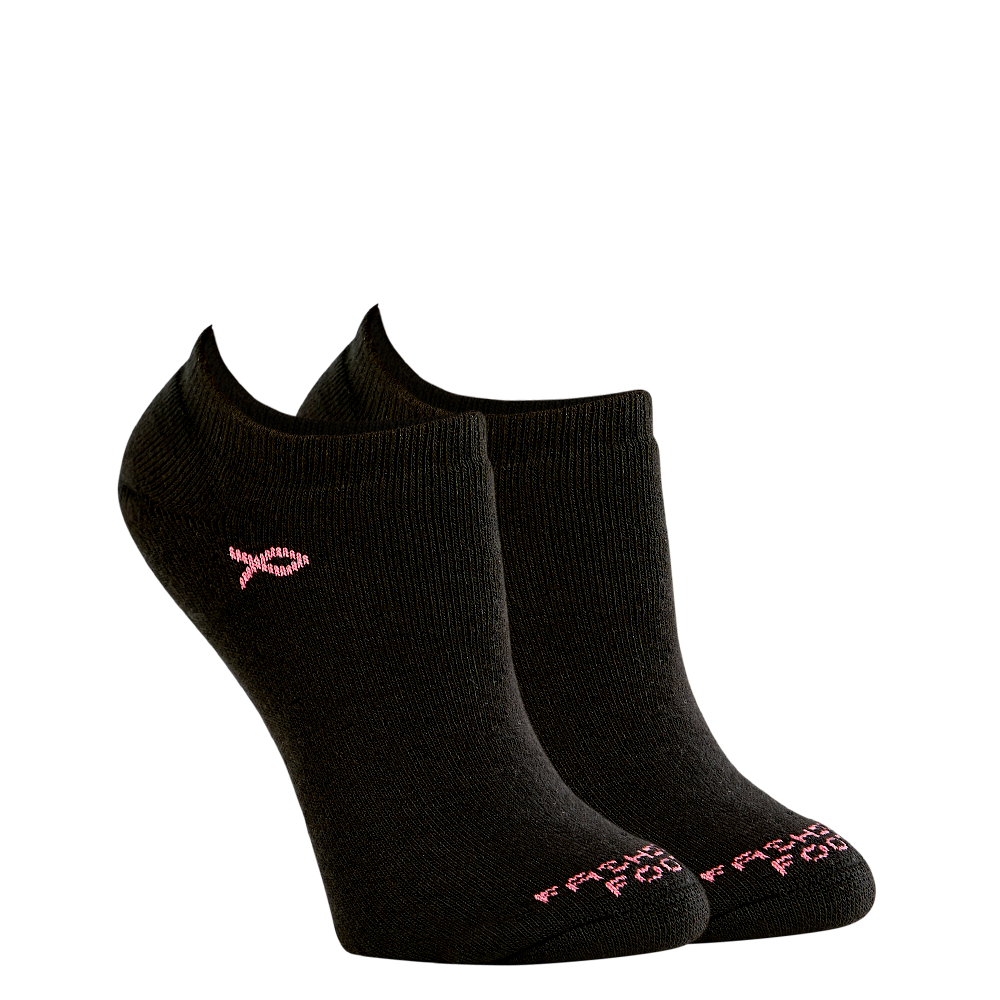 3 Pr Women's Low Cut Pink Ribbon Ankle Socks